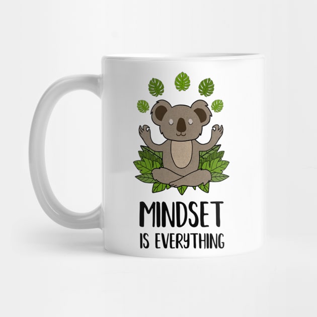 Koala Yoga, Motivational Quote, Meditation, Mindset by dukito